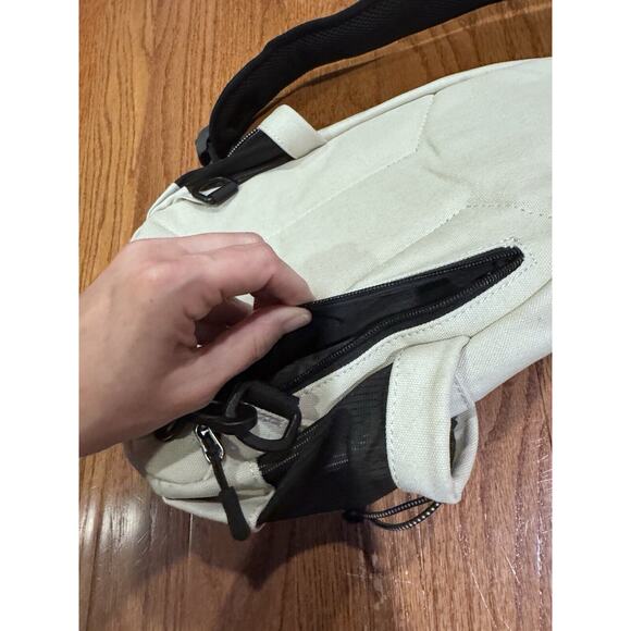 Mosiso Sling Crossbody Backpack Pearl White Gorpcore - Picture 7 of 9